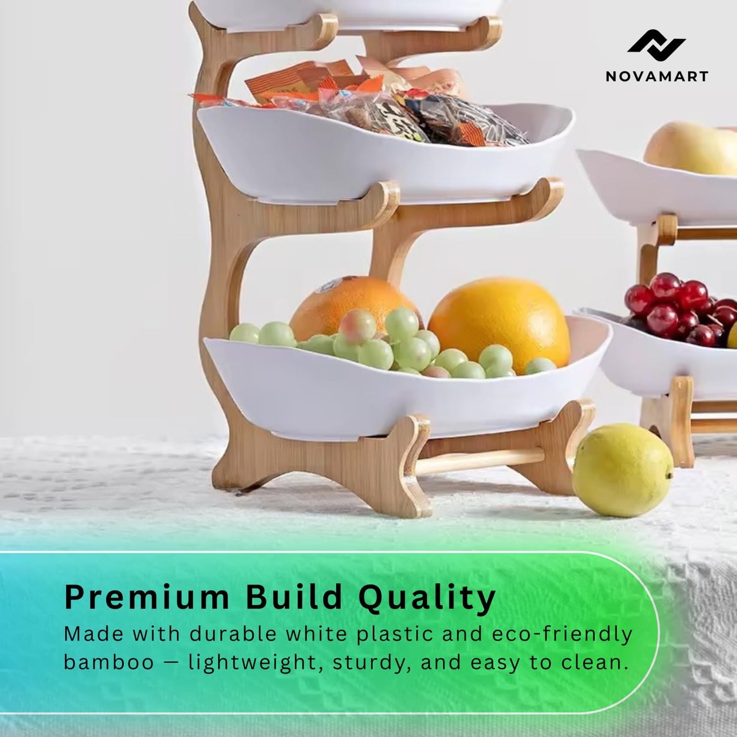 Dluxe Ave. Multi-Layer Fruit Tray