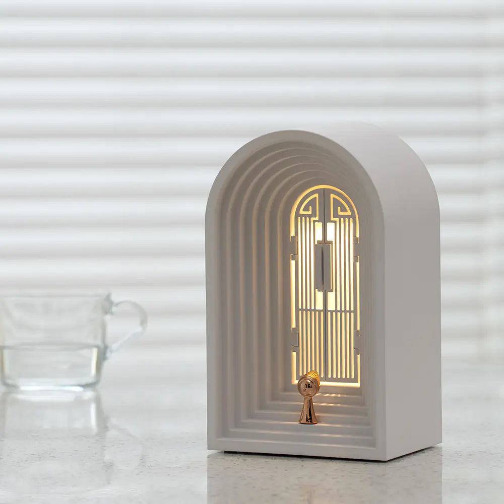 Dluxe Ave. Nordic LED Table Lamp with Bluetooth Speaker and Night Light