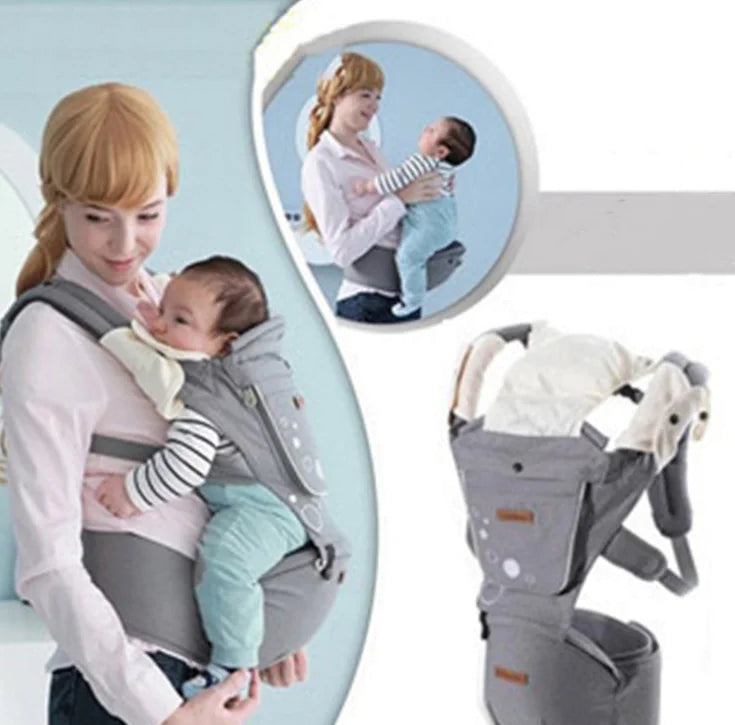 Dluxe Ave. Multifunctional Baby Waist Stool with Eco-Friendly Cotton