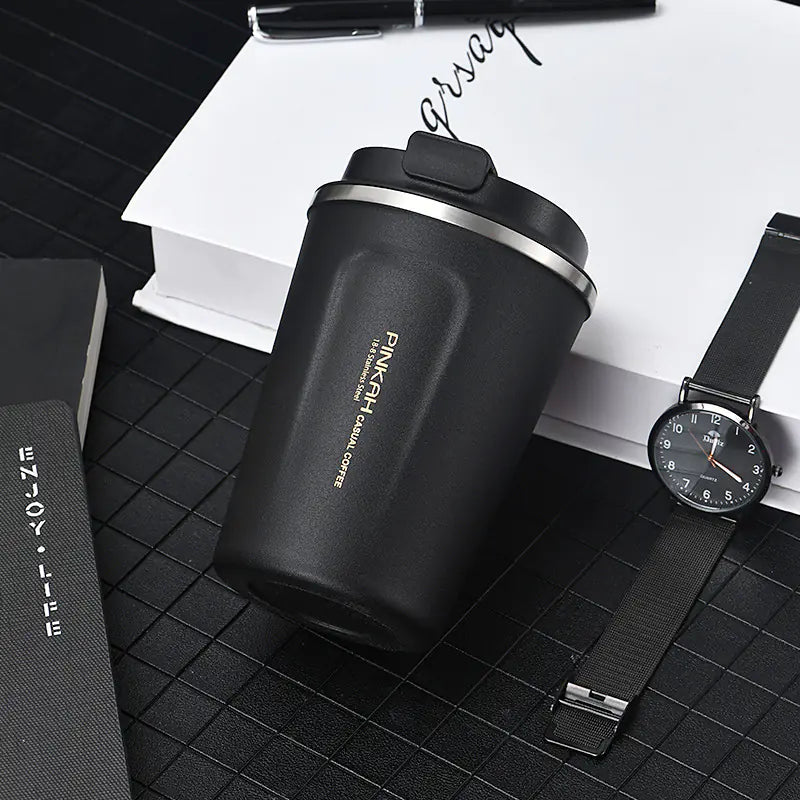 Dluxe Ave. Stainless Steel Insulated Coffee Mug for Office Use