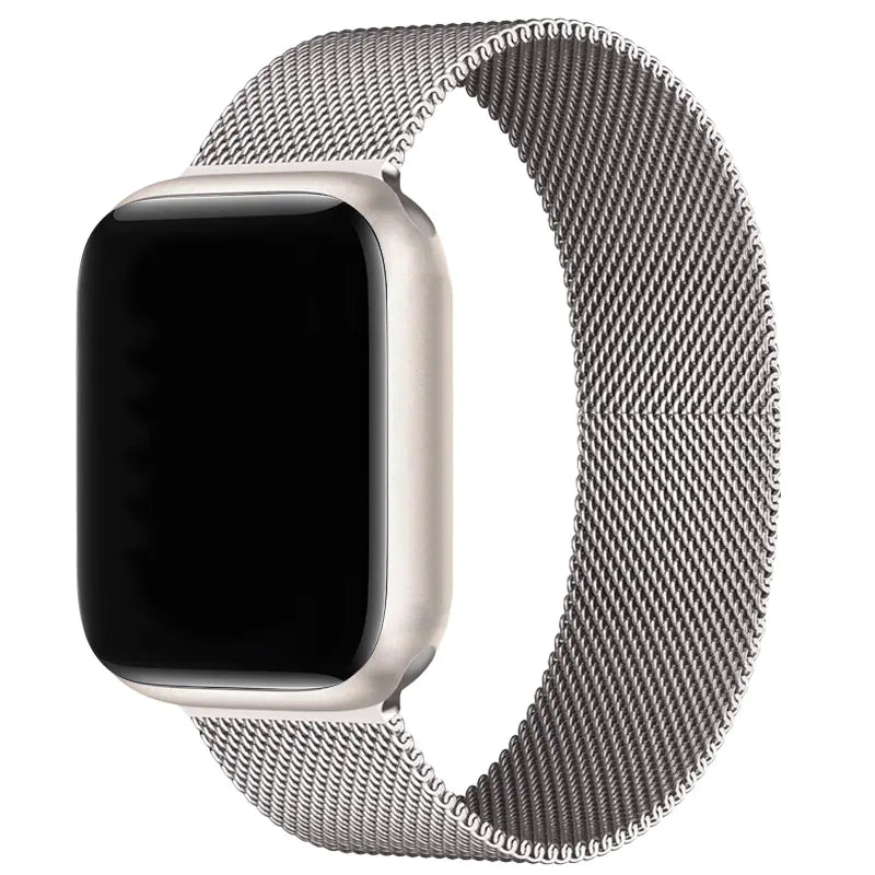 Dluxe Ave. Milanese Magnetic Steel Band for Apple Watch Series 56789 SE