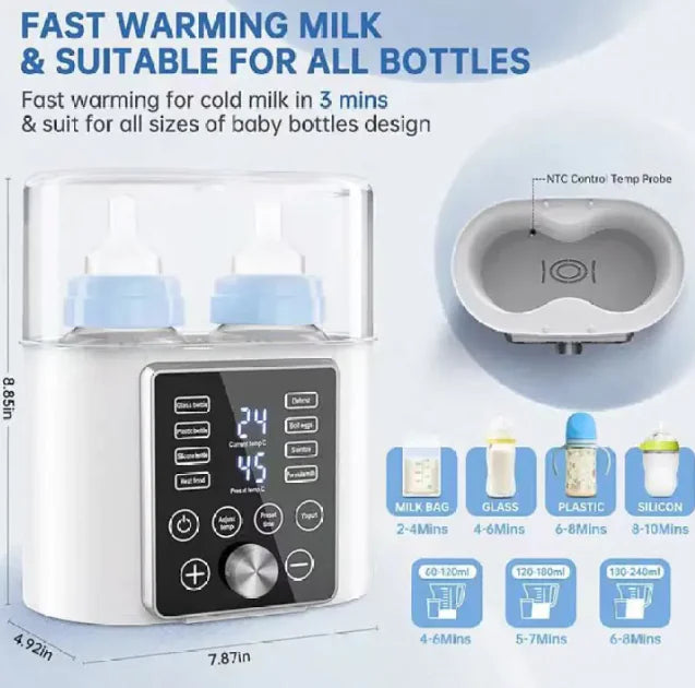 Dluxe Ave. Portable Electric Milk Warmer