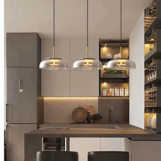 Dluxe Ave. Nordic Style Single Pendant Light for Dining & Bar