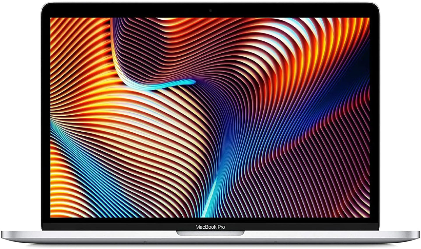 Dluxe Ave. Apple MacBook Pro Retina Display MPXQ2LL/A  13in Laptop 2.3GHz Intel Core i5 Dual Core 8GB RAM 128GB SSD Silver macOS Mojave 10.14 (Renewed)