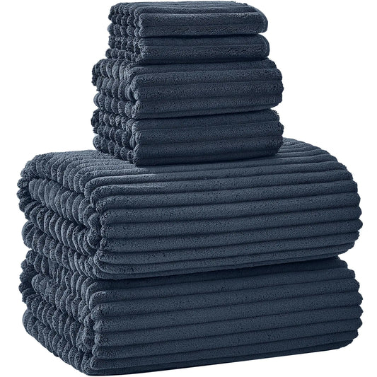 Dluxe Ave.  Extra Large Bath Towel Set of 6 (40"x80")Oversized