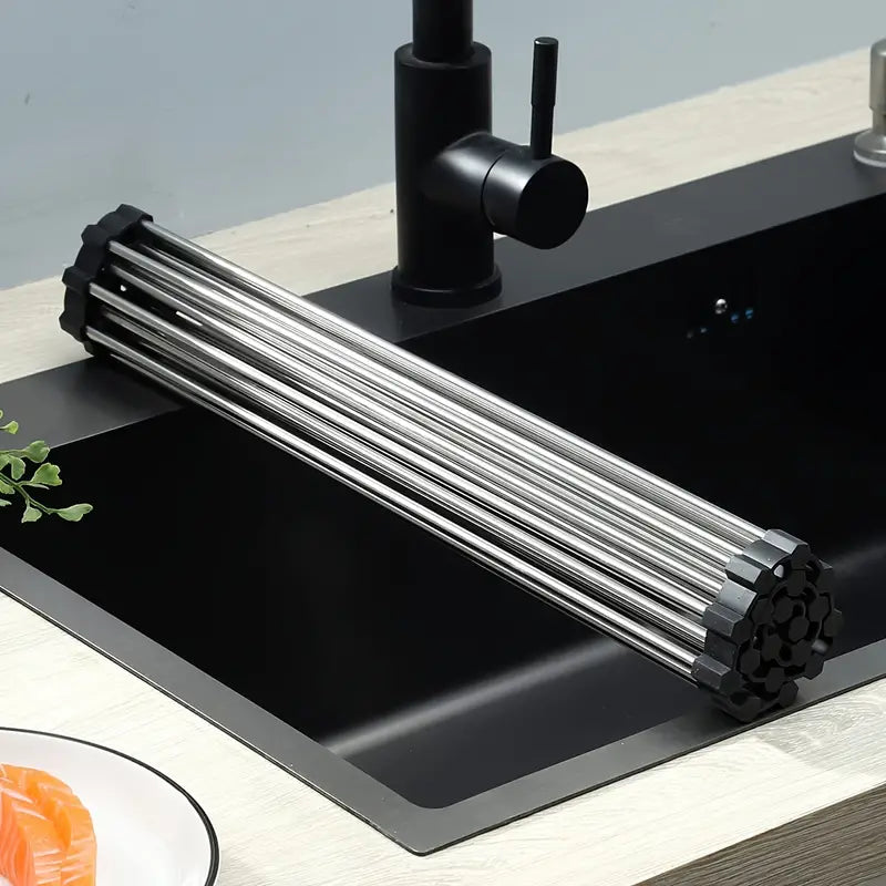 Dluxe Ave. Multifunctional Roll-Up Dish Drying Rack (1 Piece)