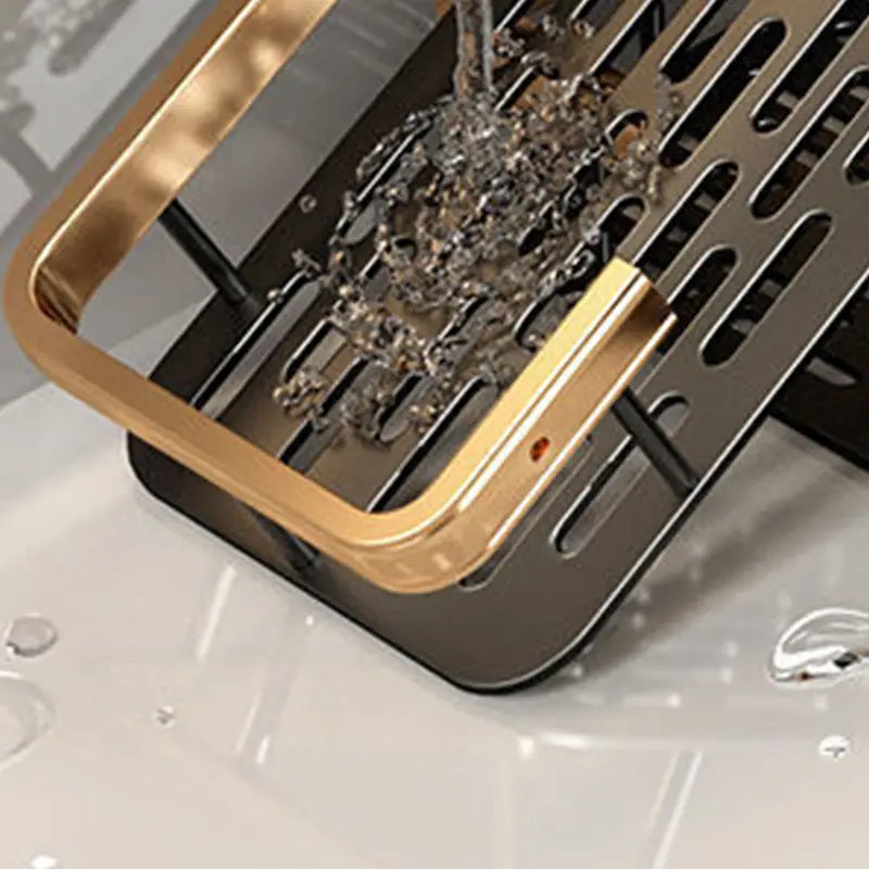 Dluxe Ave. Wall Mounted Shower Caddy - No Drilling Organizer