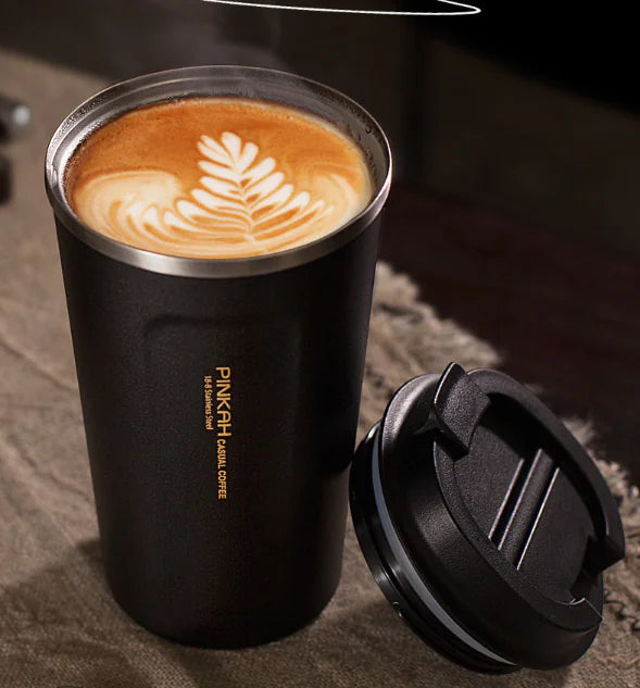 Dluxe Ave. Stainless Steel Insulated Coffee Mug for Office Use