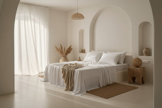 Dluxe Ave. (QUEEN) 4-Piece Sheet Set, 1000 Thread Count/ Silver