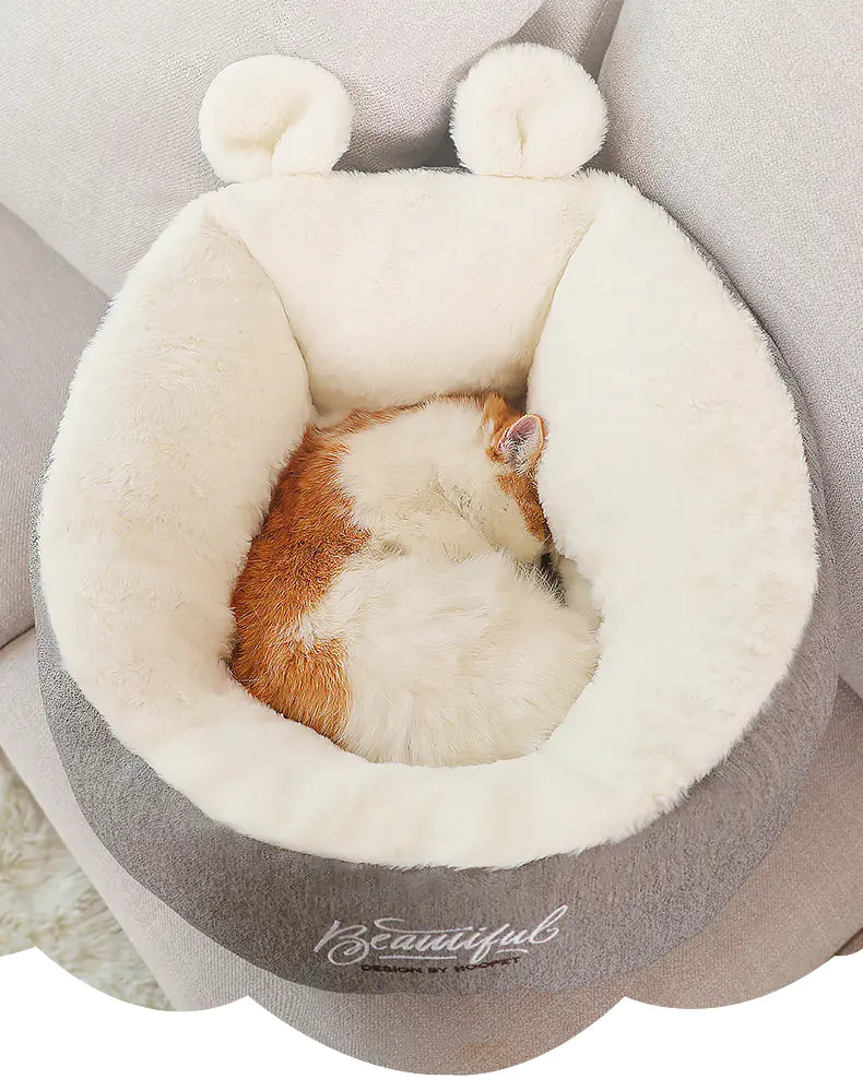 Dluxe Ave. Universal Summer Cat Bed for Ragdoll and Kittens (Grey M Out of Stock 52*52*32 CM)