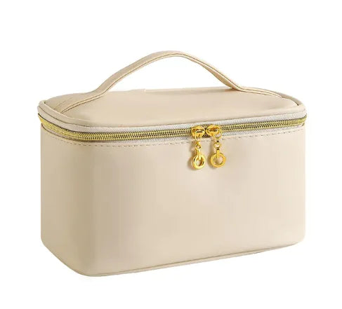 Dluxe Ave. Large Capacity PU Leather Cosmetic Storage Bag