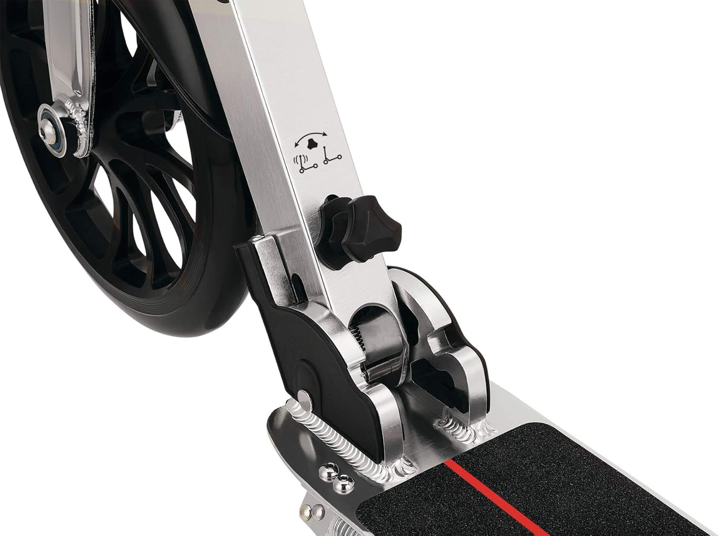Dluxe Ave. Kick Scooter for Kids Ages 8+/ Extra-Tall Handlebars & Longer Deck 10"/ Riders Up to 220 lbs