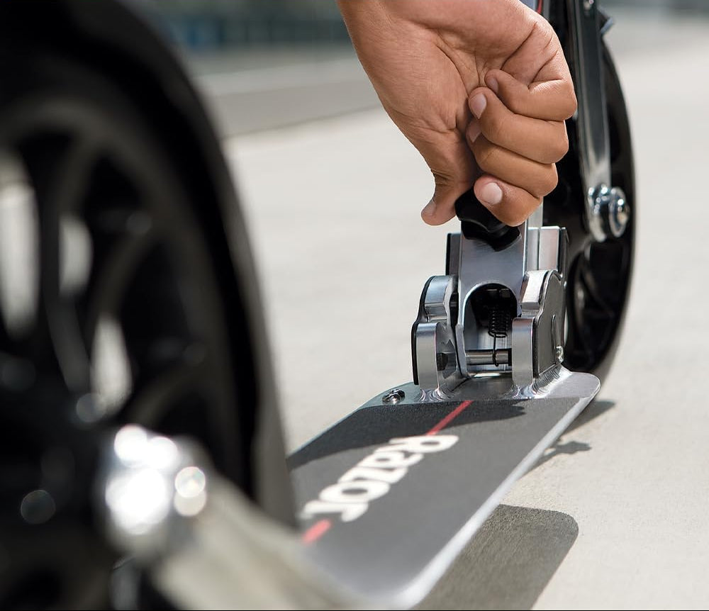 Dluxe Ave. Kick Scooter for Kids Ages 8+/ Extra-Tall Handlebars & Longer Deck 10"/ Riders Up to 220 lbs