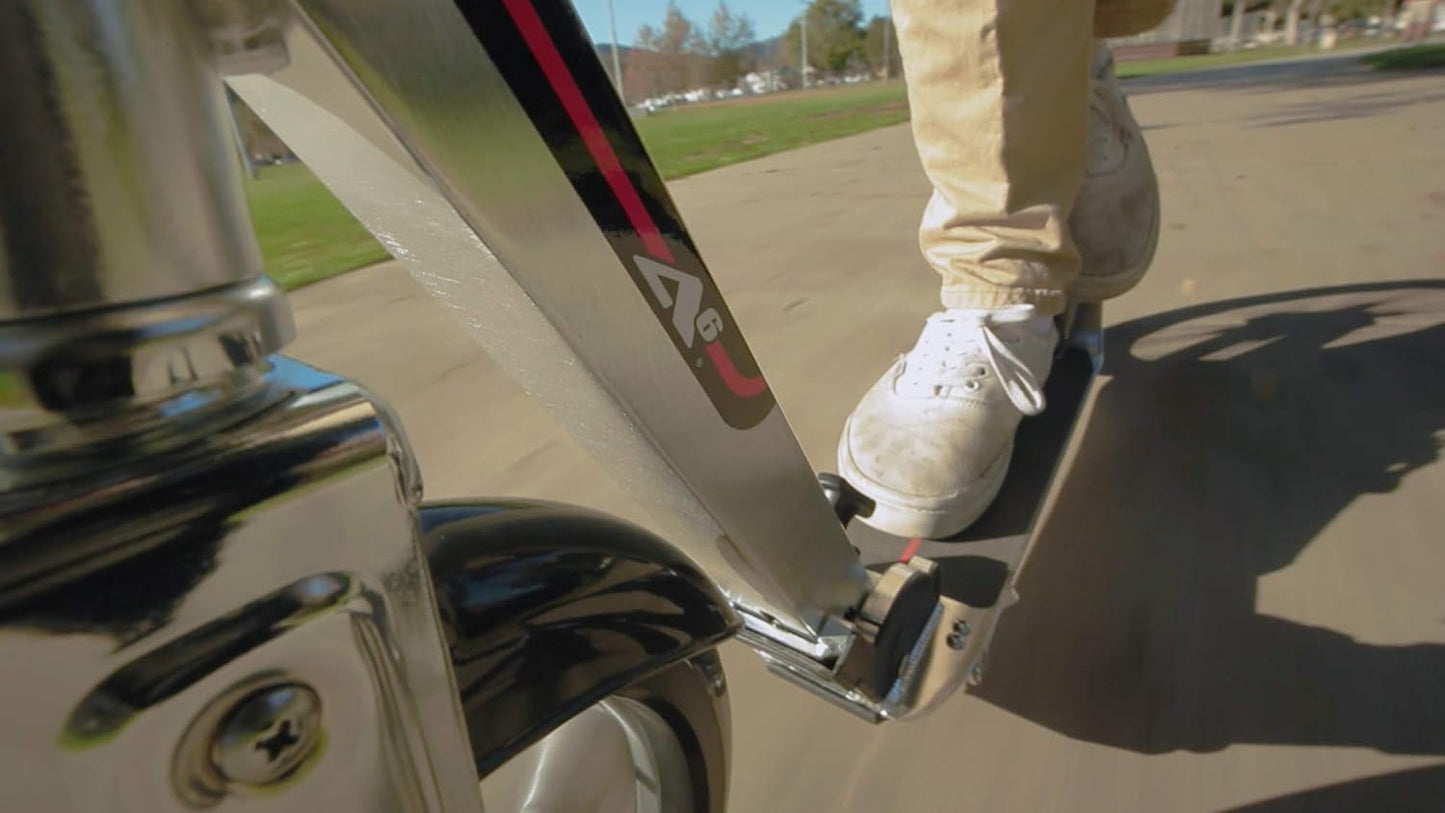Dluxe Ave. Kick Scooter for Kids Ages 8+/ Extra-Tall Handlebars & Longer Deck 10"/ Riders Up to 220 lbs