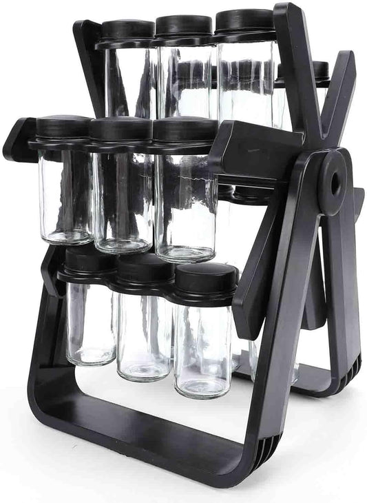 Dluxe Ave. Rotating Ferris Wheel Kitchen Storage Seasoning Rack