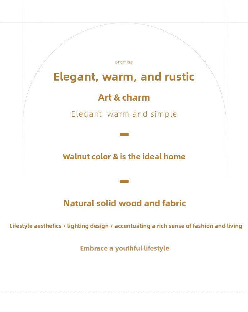 Dluxe Ave. New Chinese Style Natural Wood Floor Lamp