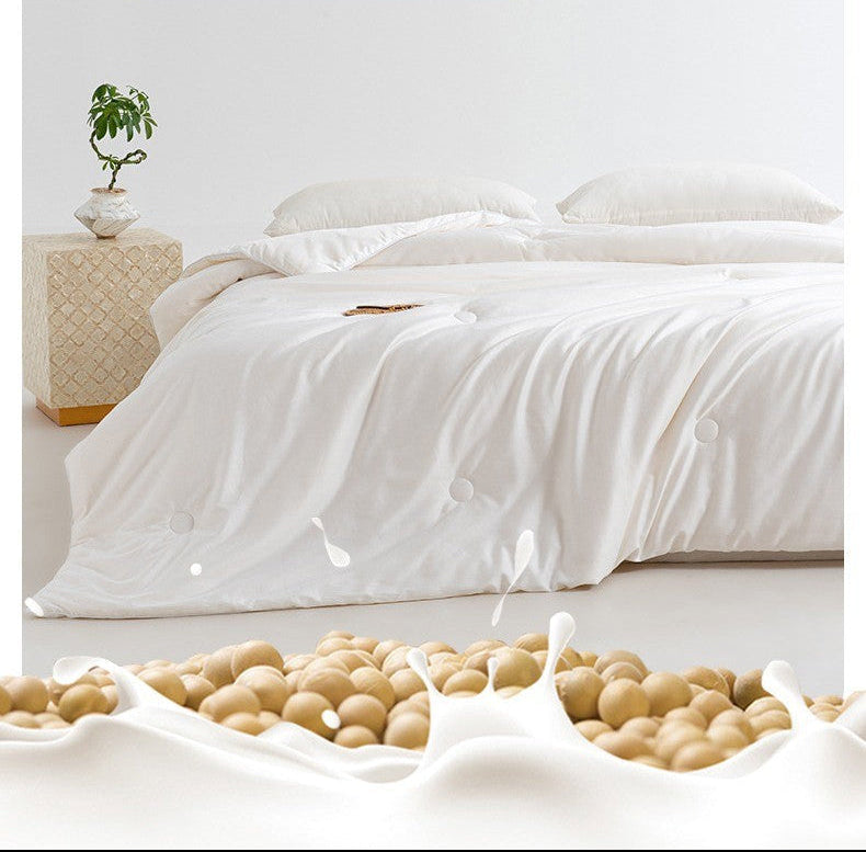 Dluxe Ave. (FULL/ QUEEN/ KING) Cotton Soybean Fiber Quilt All Seasons