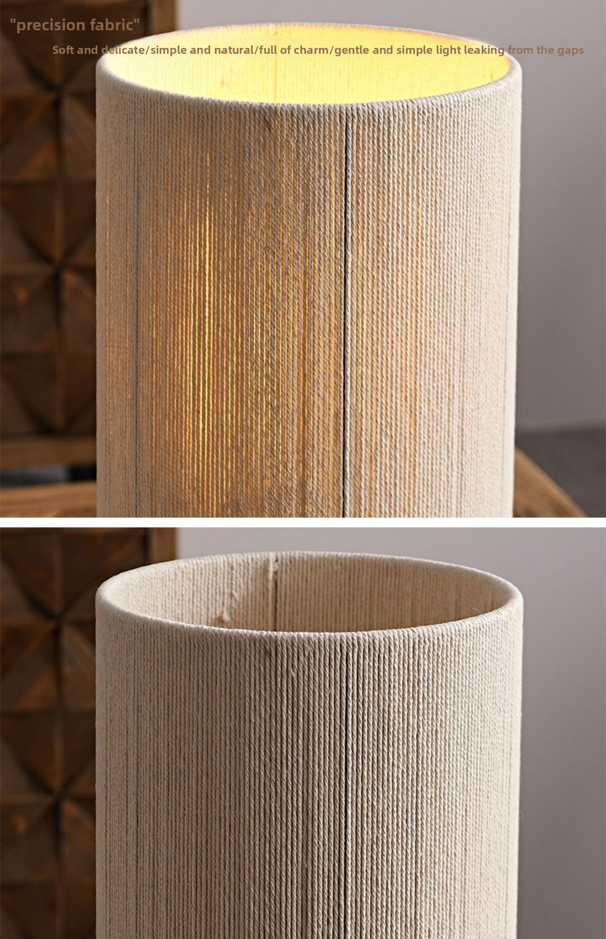 Dluxe Ave. Solid Wood Japanese Retro Table Lamp