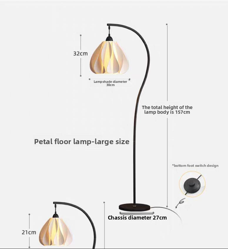 Dluxe Ave. Bedside table lamp, floor-standing