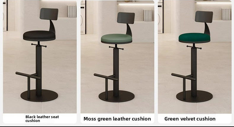 Dluxe Ave. Adjustable Height Swivel Bar Stool