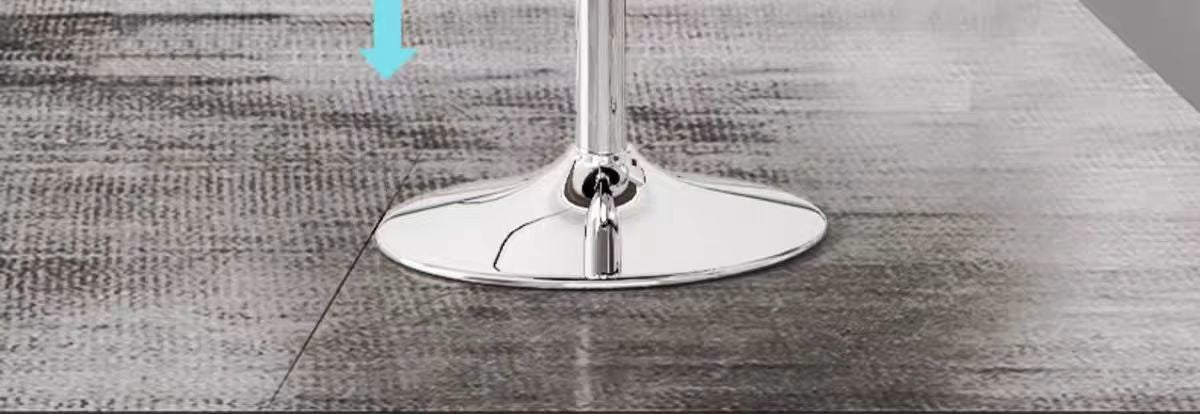 Dluxe Ave. Adjustable Rotatable Leather Bar Stool