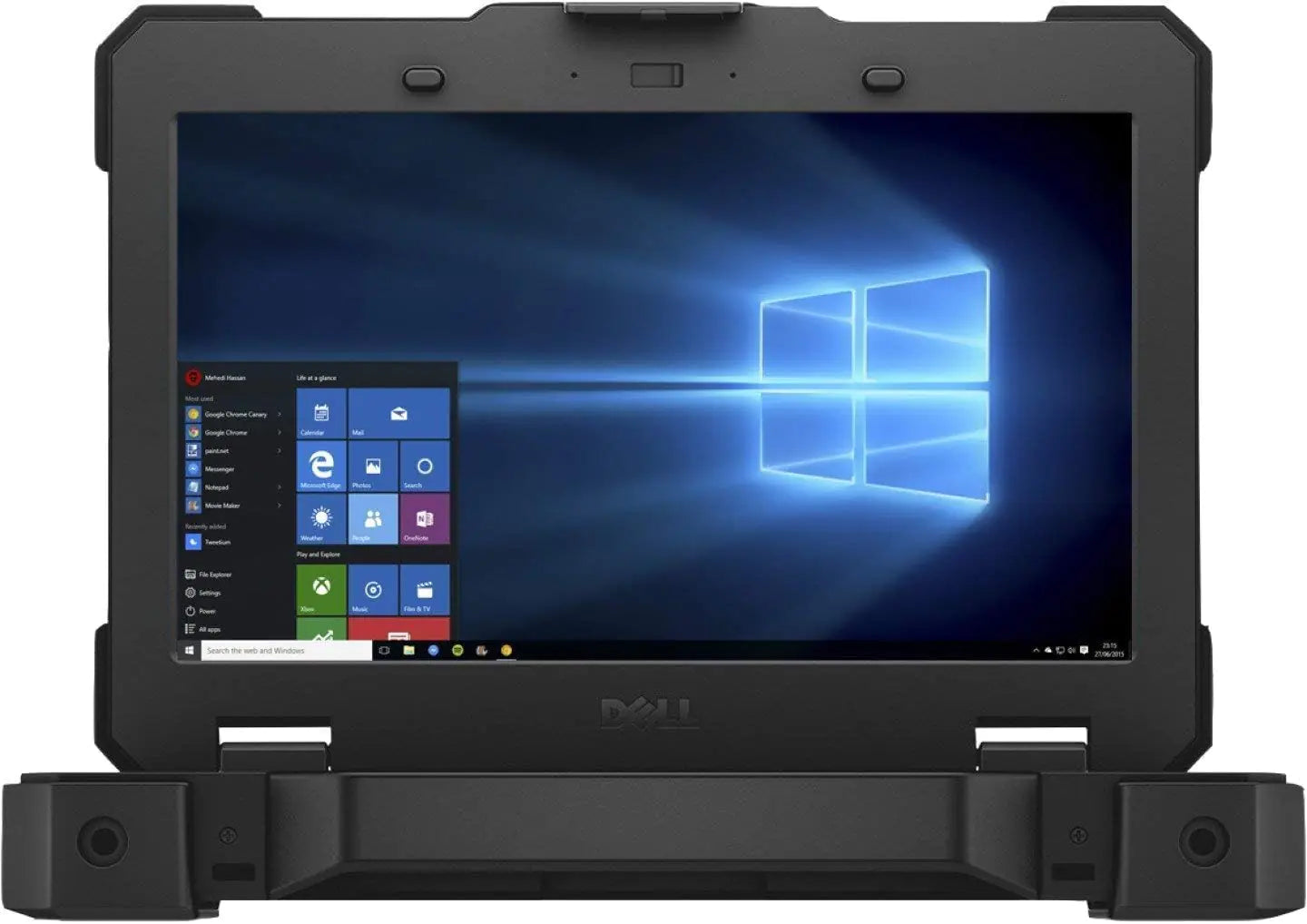 Dluxe Ave. Dell Latitude Rugged 7414 Business Laptop Notebook Touch Screen HD(Intel Quad Core i5-6300U 8GB Ram 256GB Solid State SSD HDMI Smart Card Reader) Win 10 Pro (Renewed)