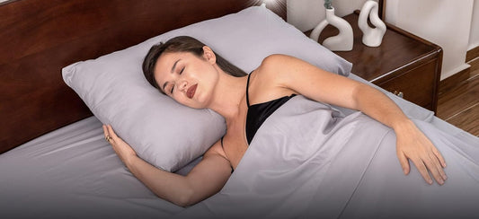 Dluxe Ave. ( CALI./ KING ) Silvery Silver Infused Bed Sheets Set, Award Winning Self Cooling, Luxurious Silky Soft Comfort
