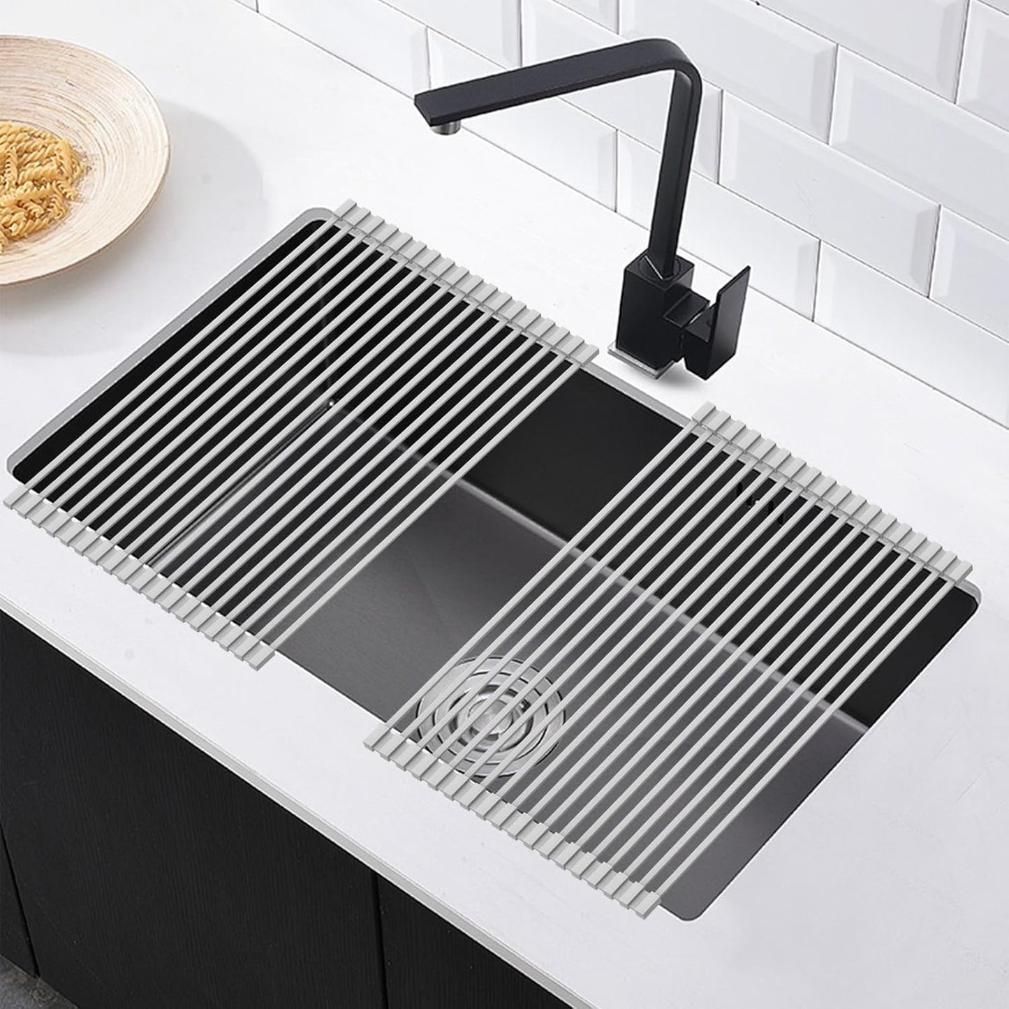 Dluxe Ave. Stylish Multifunctional Kitchen Dish Drying Rack