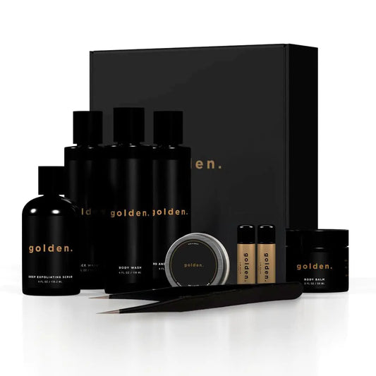 Dluxe Ave. Bath and Body Skin Care Kit Gift Set for Men