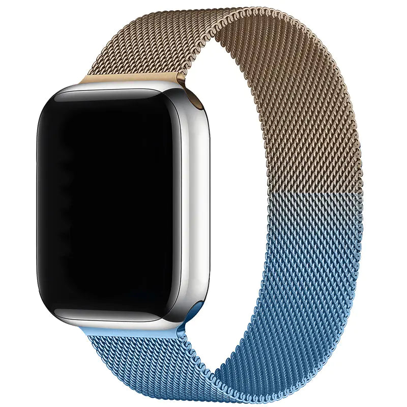 Dluxe Ave. Milanese Magnetic Steel Band for Apple Watch Series 56789 SE