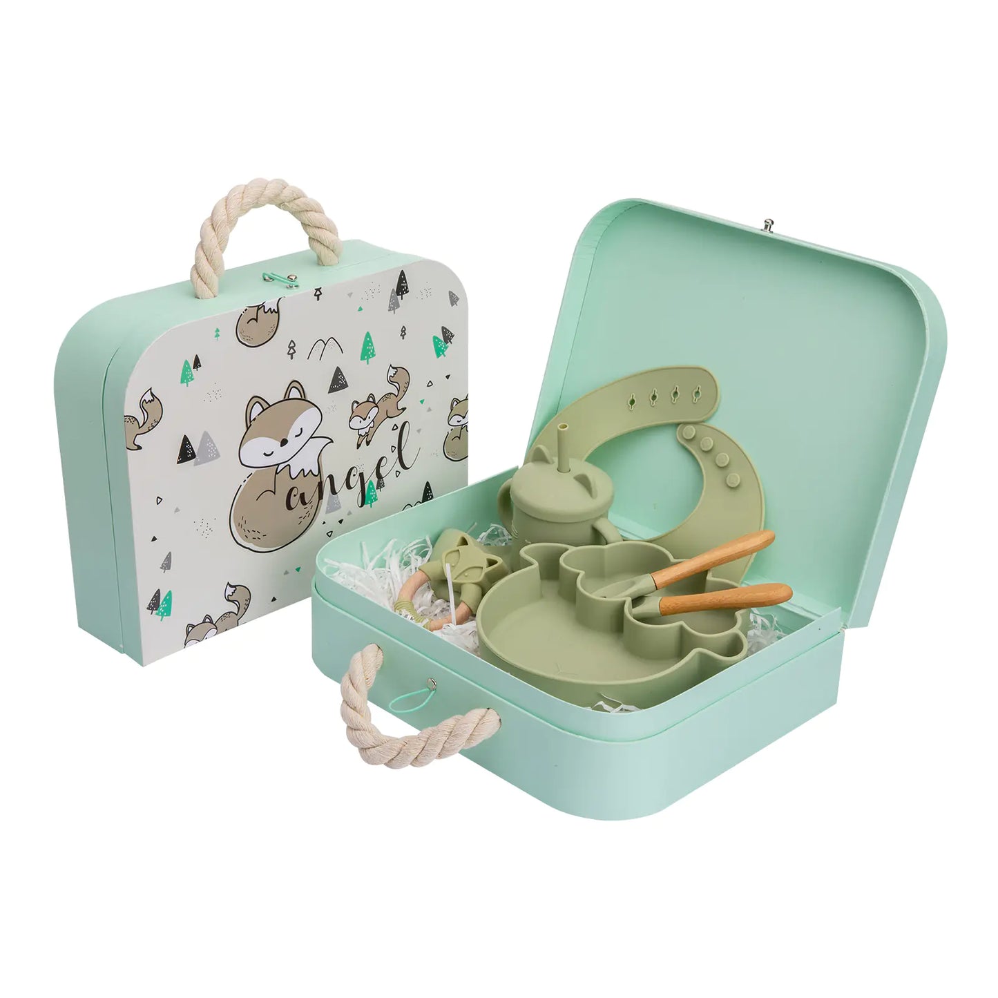 Dluxe Ave. Baby Silicone Bowl Newborn Feeding Set