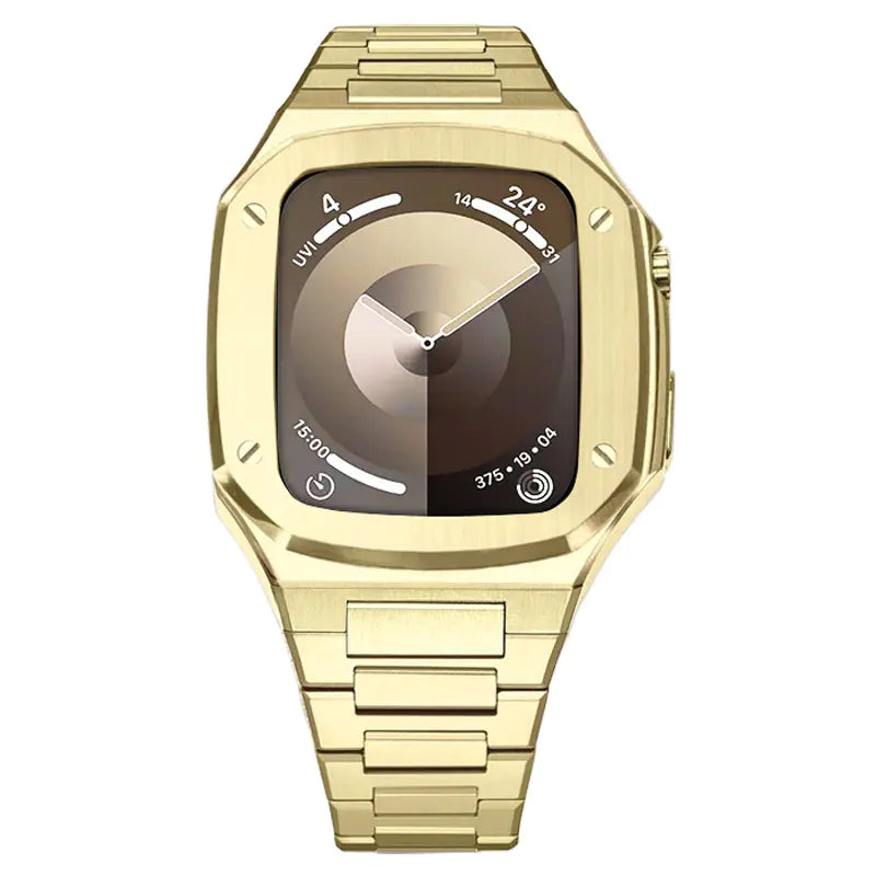 Dluxe Ave. Rose Gold Stainless Steel Case for Apple iWatch 44mm/45mm