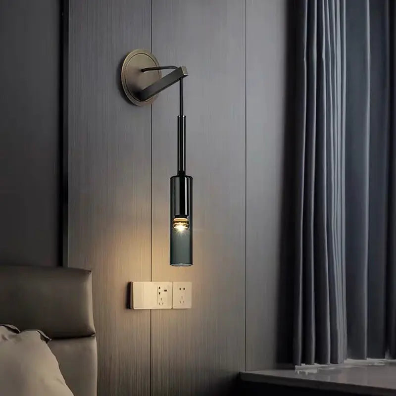 Dluxe Ave. Postmodern Minimalist Luxury Wall Light for Bedroom
