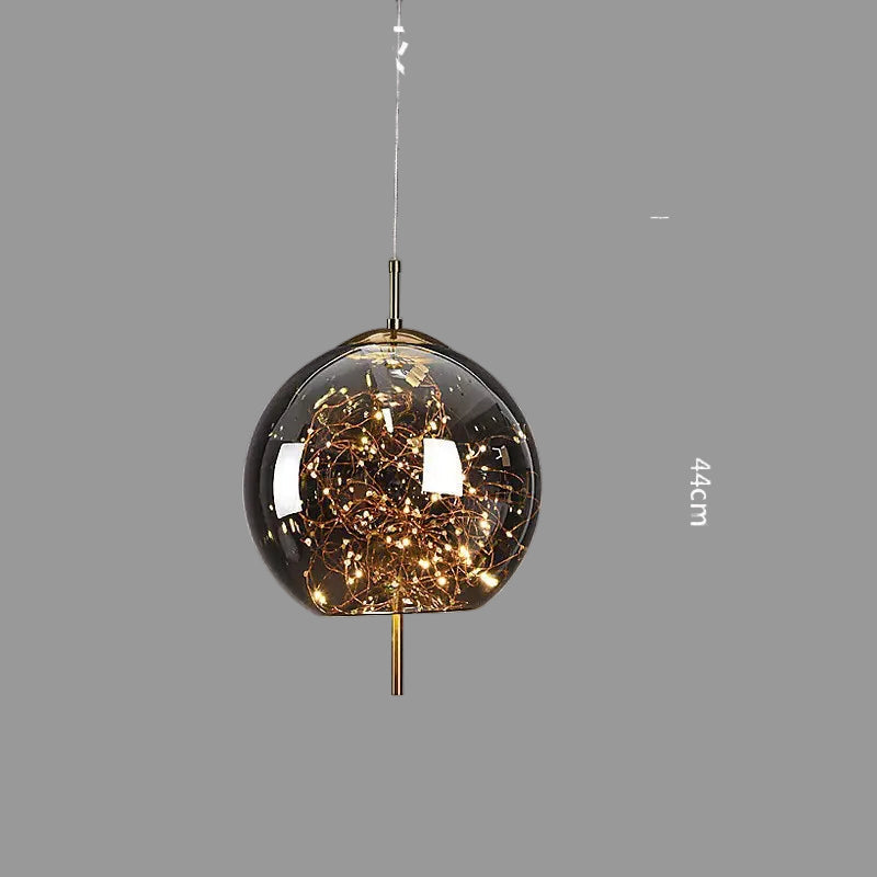 Dluxe Ave. Nordic Style Glass Pendant Light for Bar and Hotel