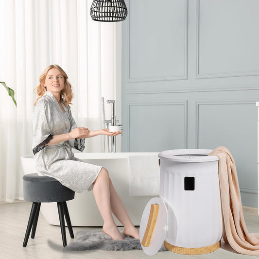 Dluxe Ave.-Temperature Disinfecting Towel Heating Bucket