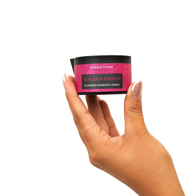 Dluxe Ave. Tropical - Massage Oil Candle – Vegan Full Body Massage Therapy & Home SPA – Sustainable Formula for Relaxation & Stress Relief