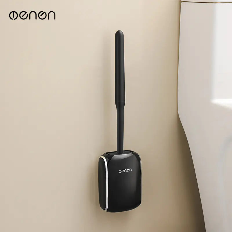 Dluxe Ave. Elegant Wall-Mounted Toilet Brush Set with Base