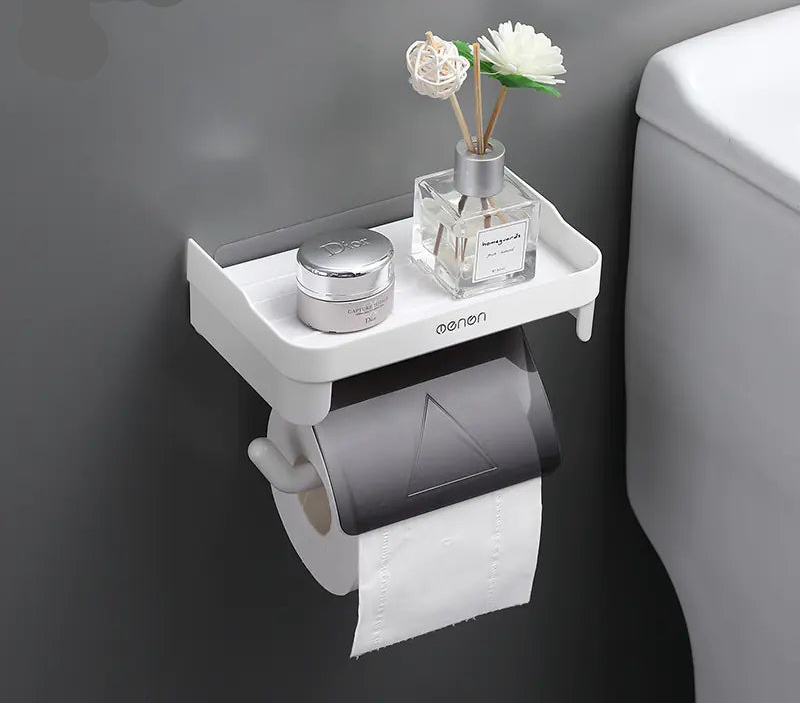 Dluxe Ave. Waterproof Plastic Toilet Paper and Towel Holder