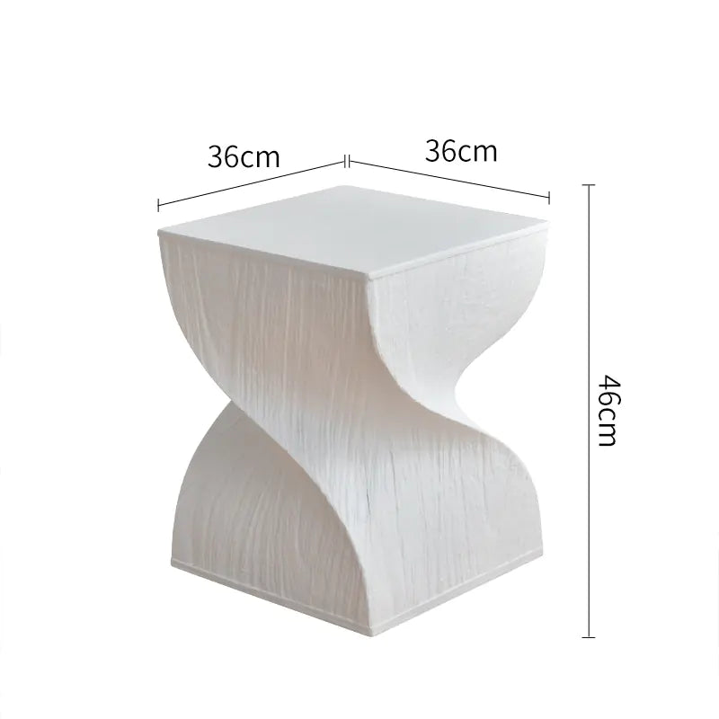 Dluxe Ave. Nordic Designer Round Side Table for Cozy Spaces