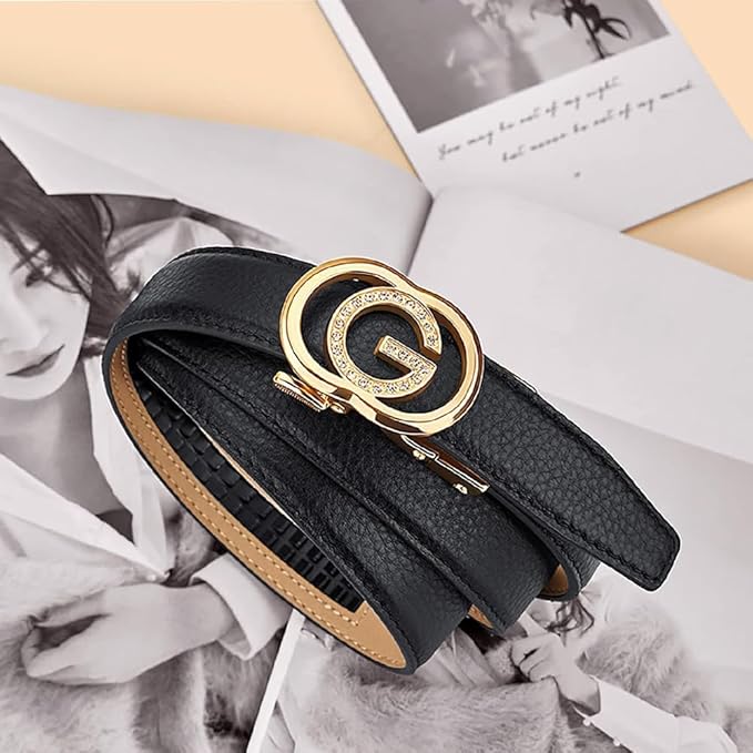 Dluxe Ave.  Leather Buckle Belt with Belt Box