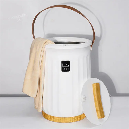 Dluxe Ave.-Temperature Disinfecting Towel Heating Bucket