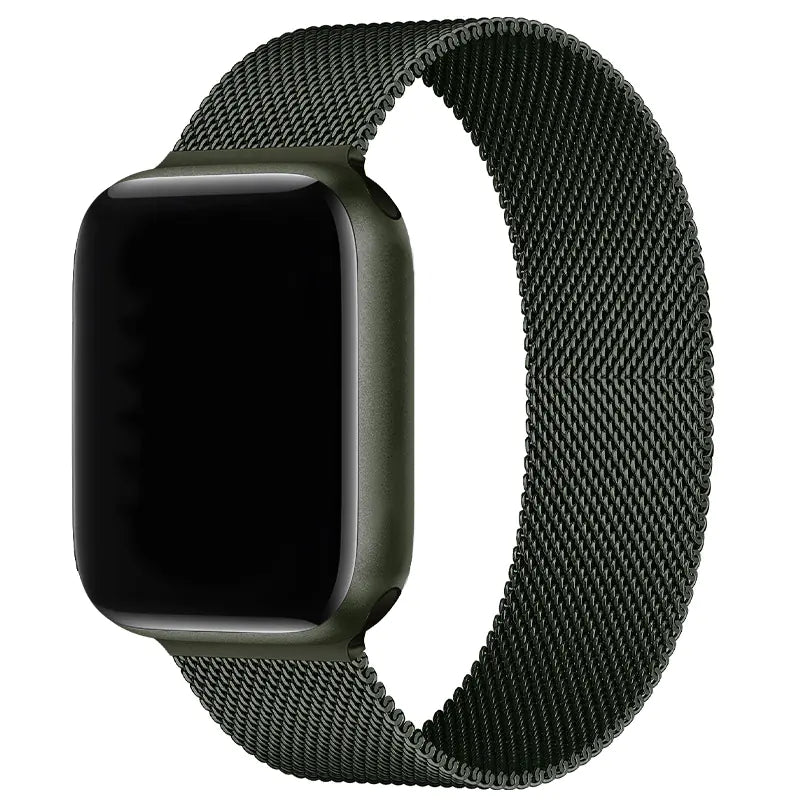 Dluxe Ave. Milanese Magnetic Steel Band for Apple Watch Series 56789 SE