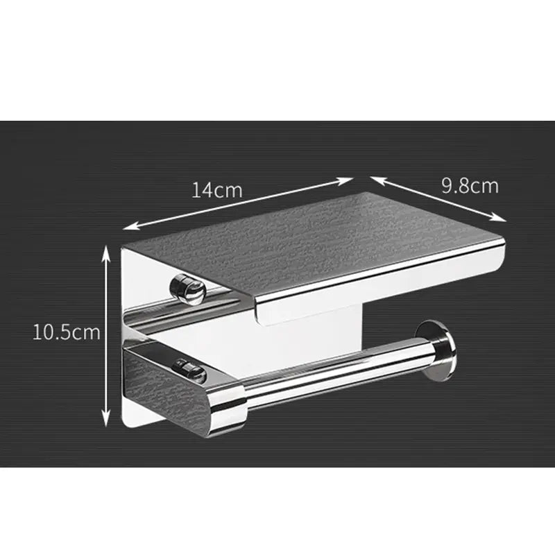 Dluxe Ave. Stainless Steel Waterproof Paper Towel Holder for Bathrooms