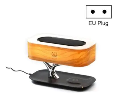 Dluxe Ave. Tree Light Bluetooth Speaker Lamp with Wireless Charger