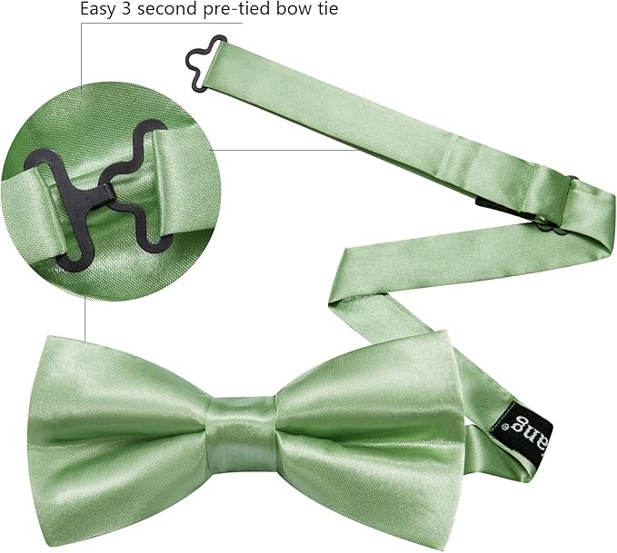 Dluxe Ave. (3X-LARGE) Mens Suit Vest/ V-Neck Silk Waistcoat/White Edges Slim Fit/ Sage Green
