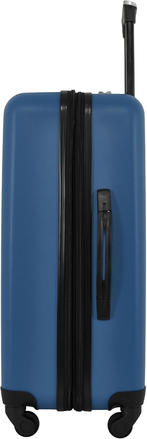 Dluxe Ave. 3 Pcs Luggage Set/ Spinning Wheels/ (Vallarta Blue) 28"/24"/20"