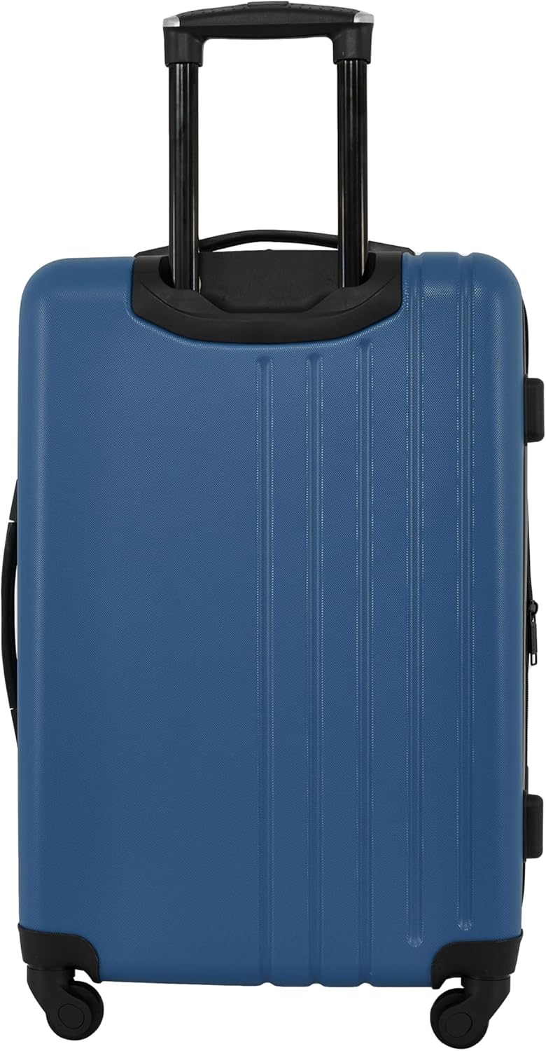 Dluxe Ave. 3 Pcs Luggage Set/ Spinning Wheels/ (Vallarta Blue) 28"/24"/20"