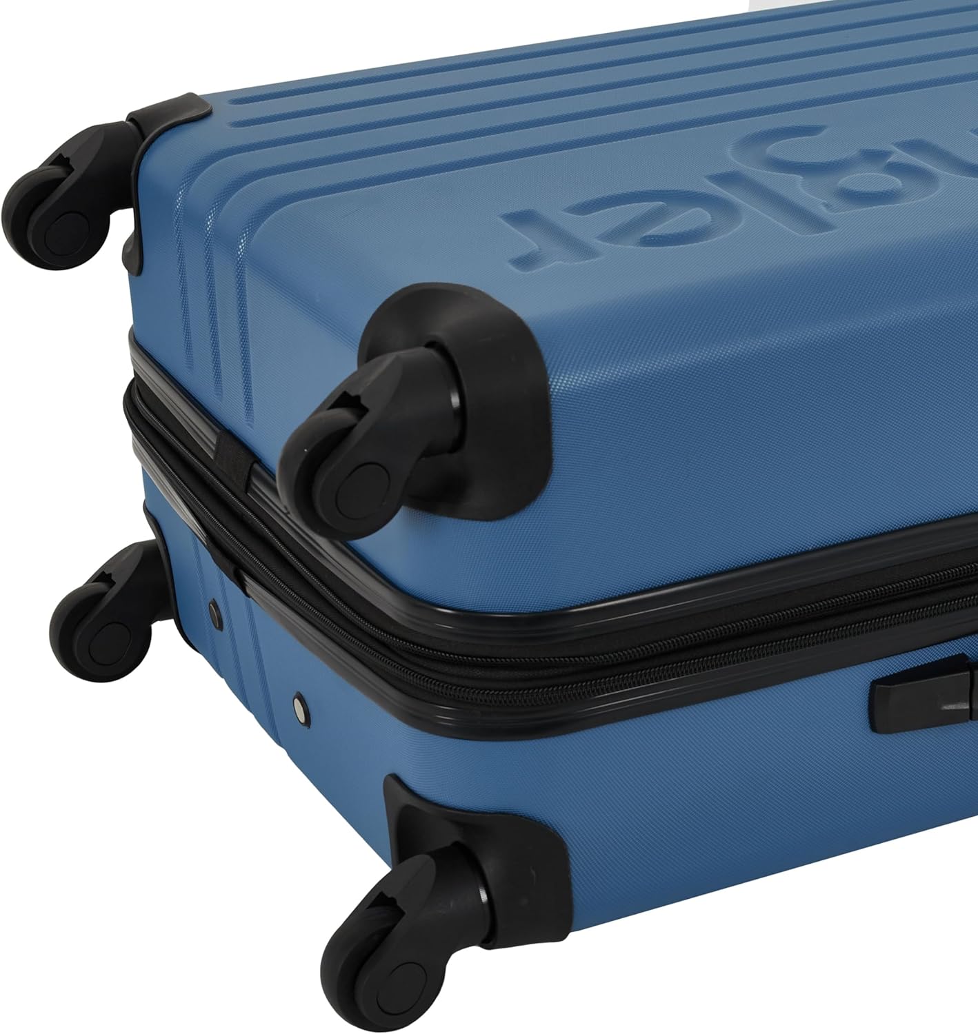 Dluxe Ave. 3 Pcs Luggage Set/ Spinning Wheels/ (Vallarta Blue) 28"/24"/20"