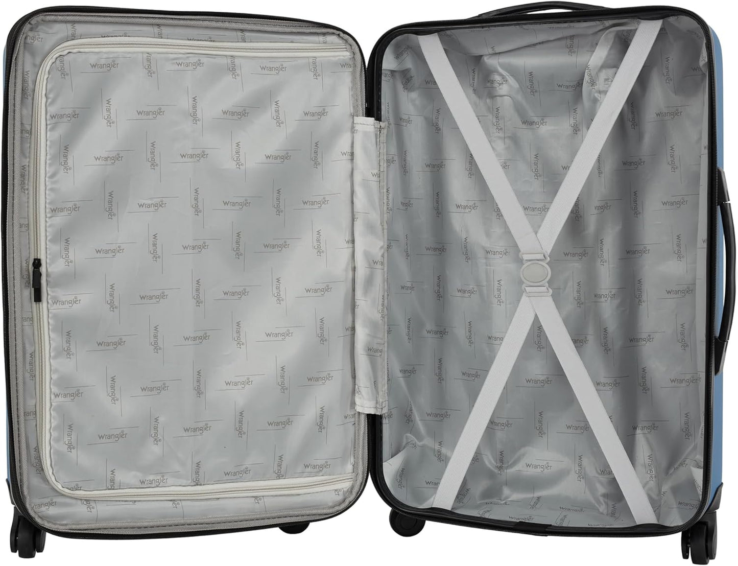 Dluxe Ave. 3 Pcs Luggage Set/ Spinning Wheels/ (Vallarta Blue) 28"/24"/20"