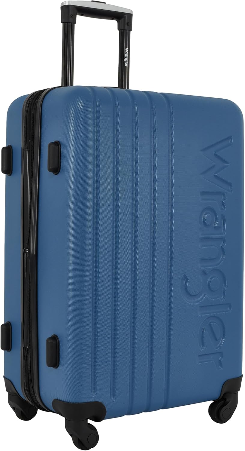 Dluxe Ave. 3 Pcs Luggage Set/ Spinning Wheels/ (Vallarta Blue) 28"/24"/20"